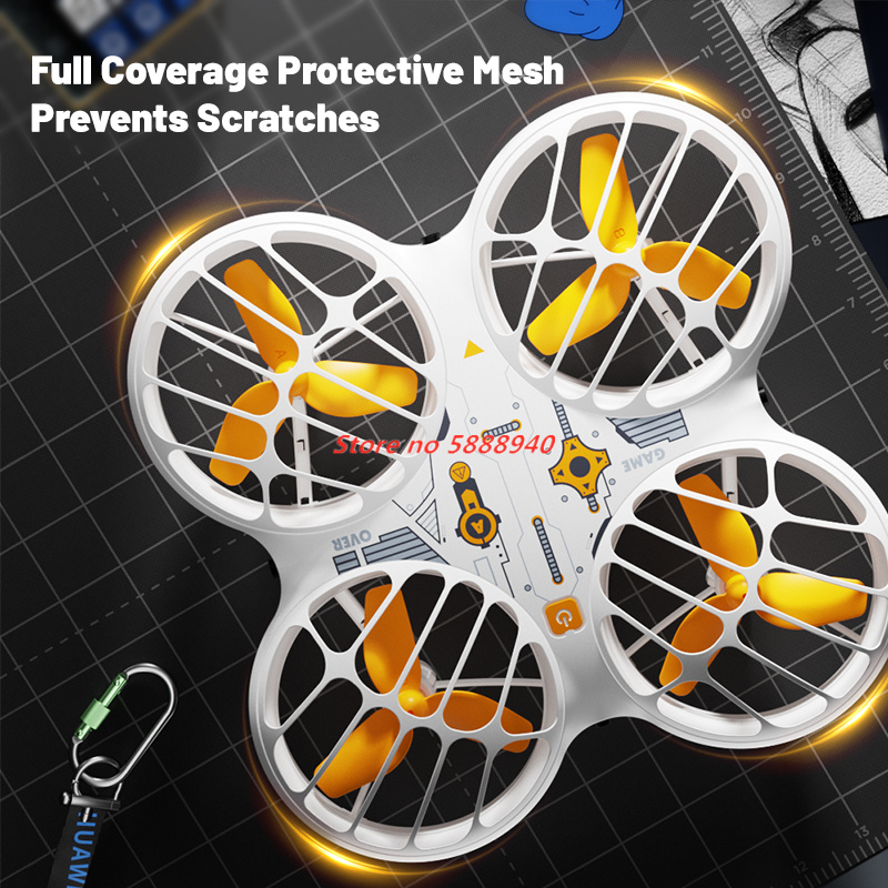 طائرة بدون طيار صغيرة مع إضاءة - مراجعة Drone Camera Wide Angle وسعره