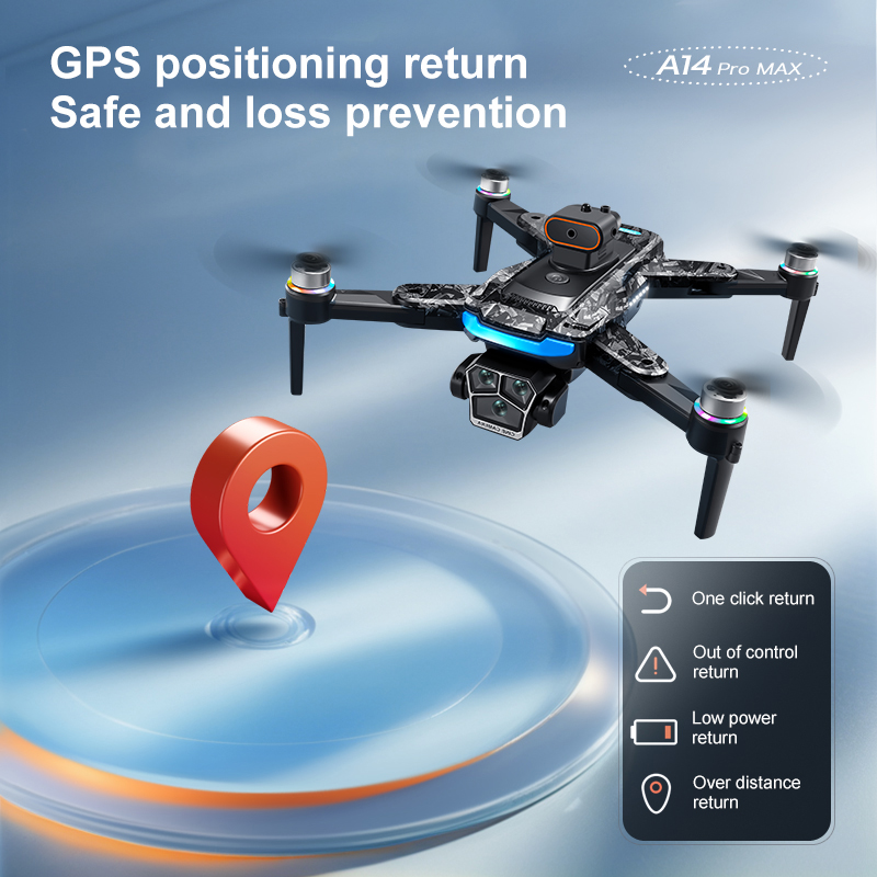 طائرة بدون طيار A14 Pro Max مو - مراجعة Drone Camera Mount وسعره