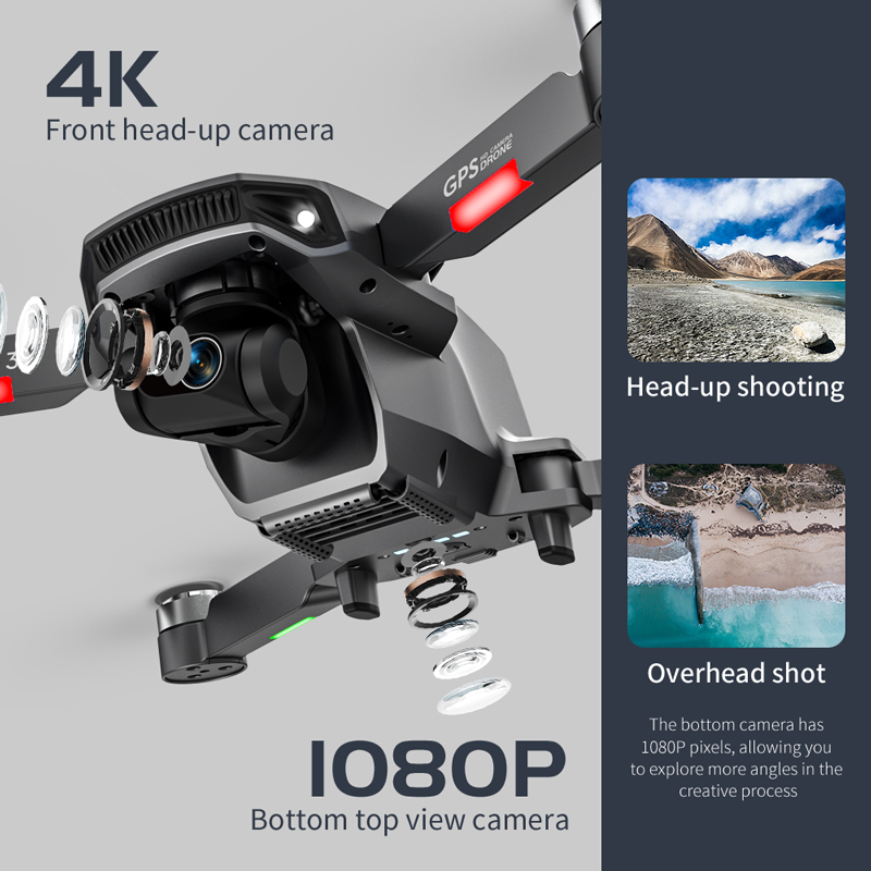 L106 Pro 3 طائرة بدون طيار 5G  - مراجعة Drone Camera With Gimbal وسعره